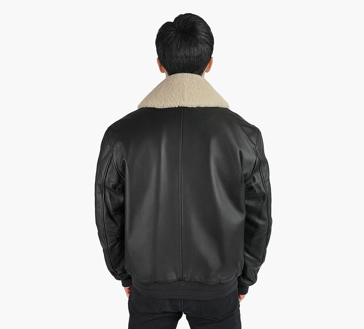 MOOSE KNUCKLES TOBABOMBER in BLACK view 4
