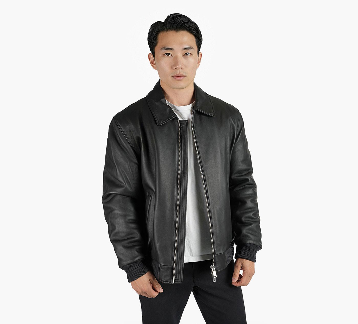 MOOSE KNUCKLES TOBABOMBER in BLACK view 6
