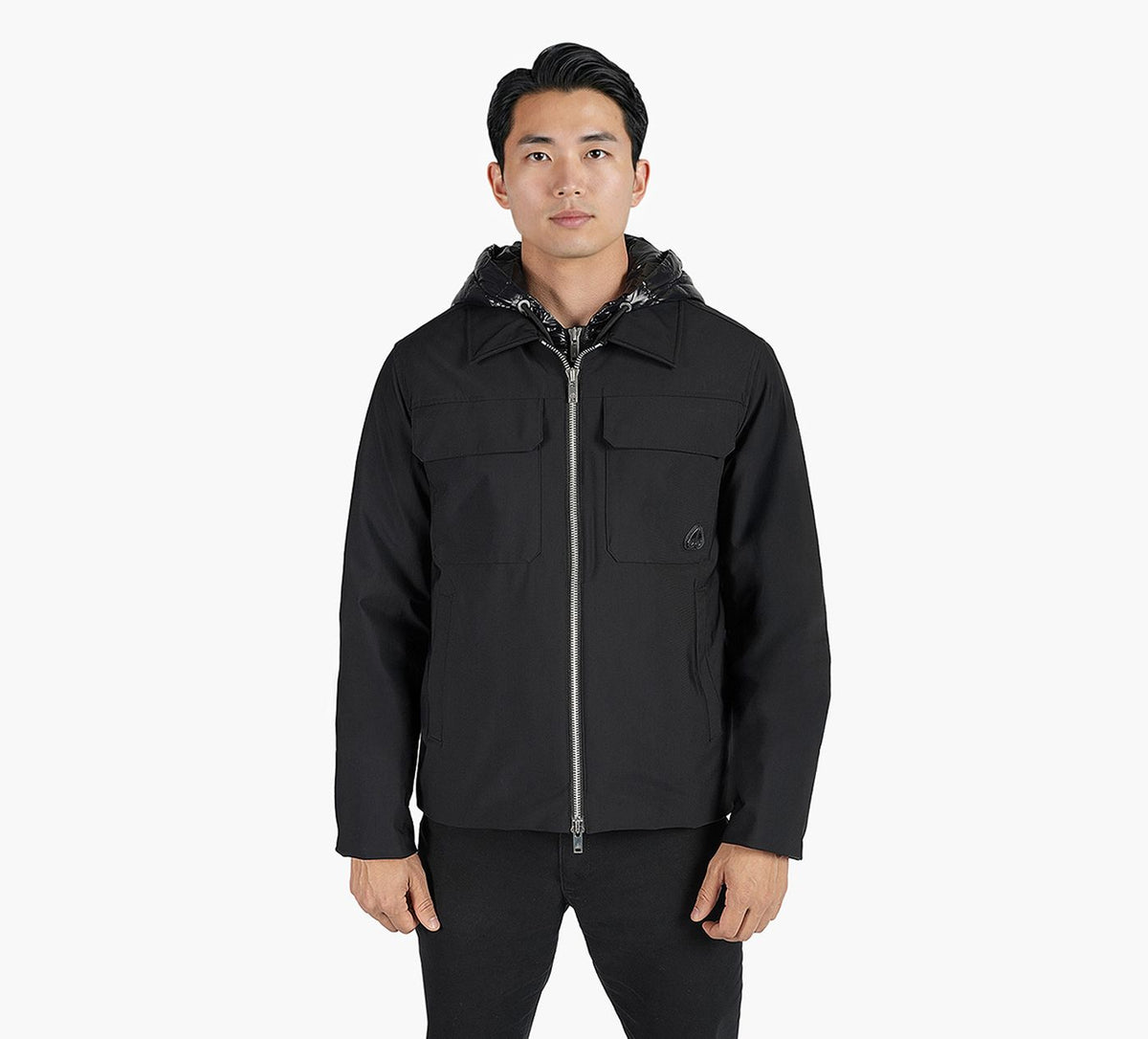 MOOSE KNUCKLES REVELSTOKEJACKET in BLACK