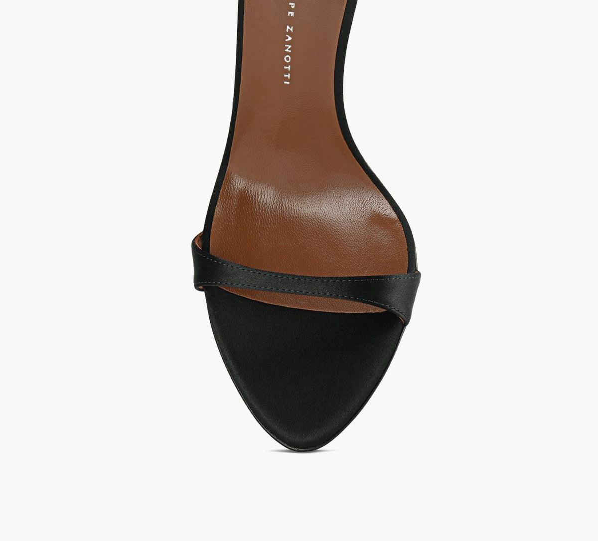GIUSEPPE ZANOTTI CAMELIASANDAL in BLACK view 1c