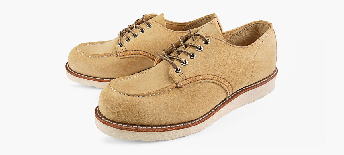 RED WING SHOPMOCOXFORD in BEIGE view 4