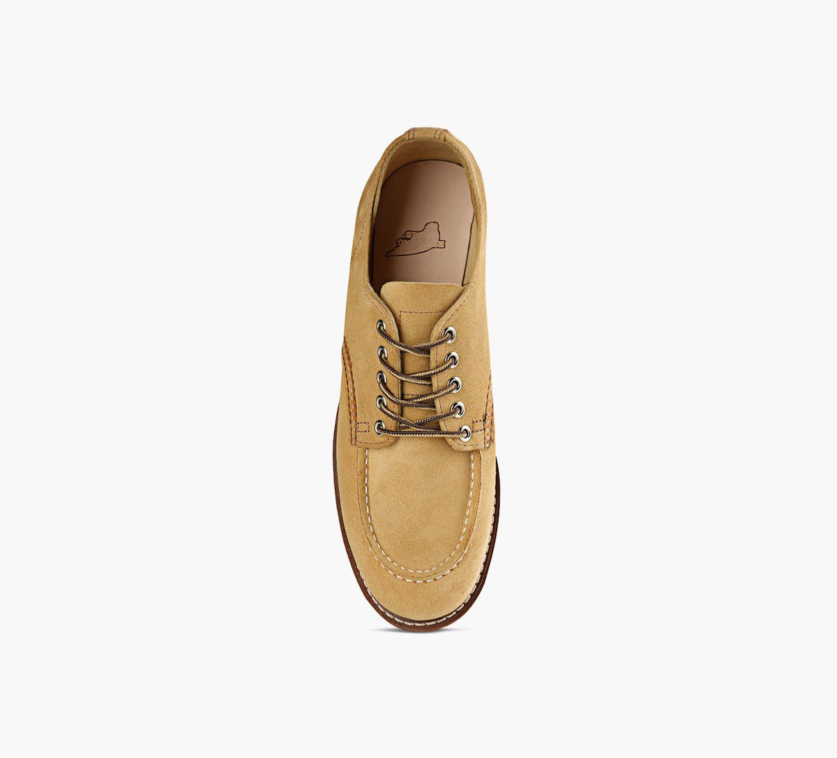 RED WING SHOPMOCOXFORD in BEIGE view 1c