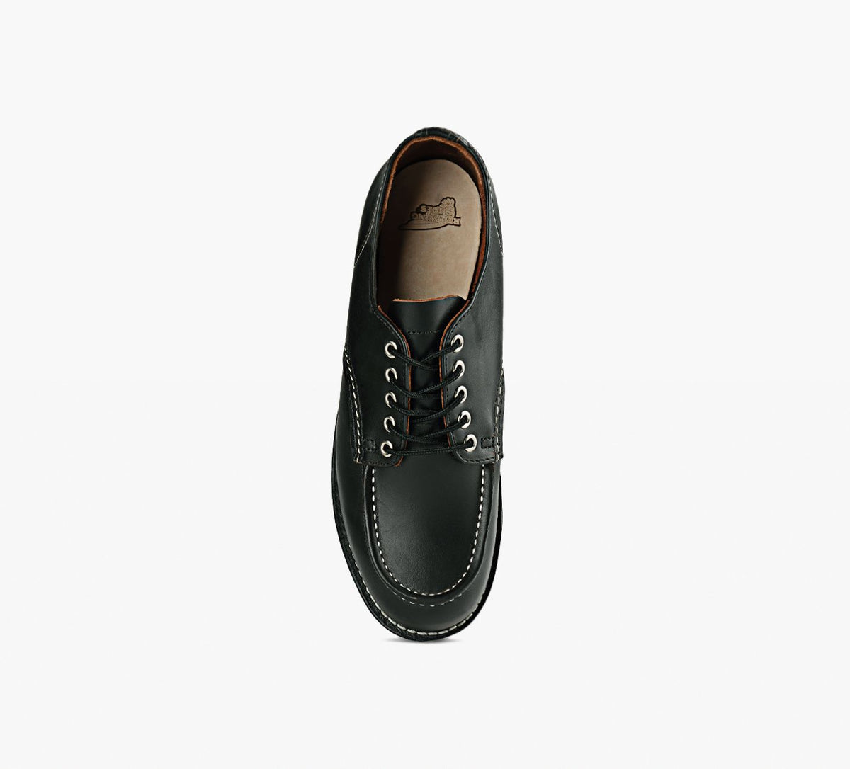 RED WING SHOPMOCOXFORD in BLACK view 1c