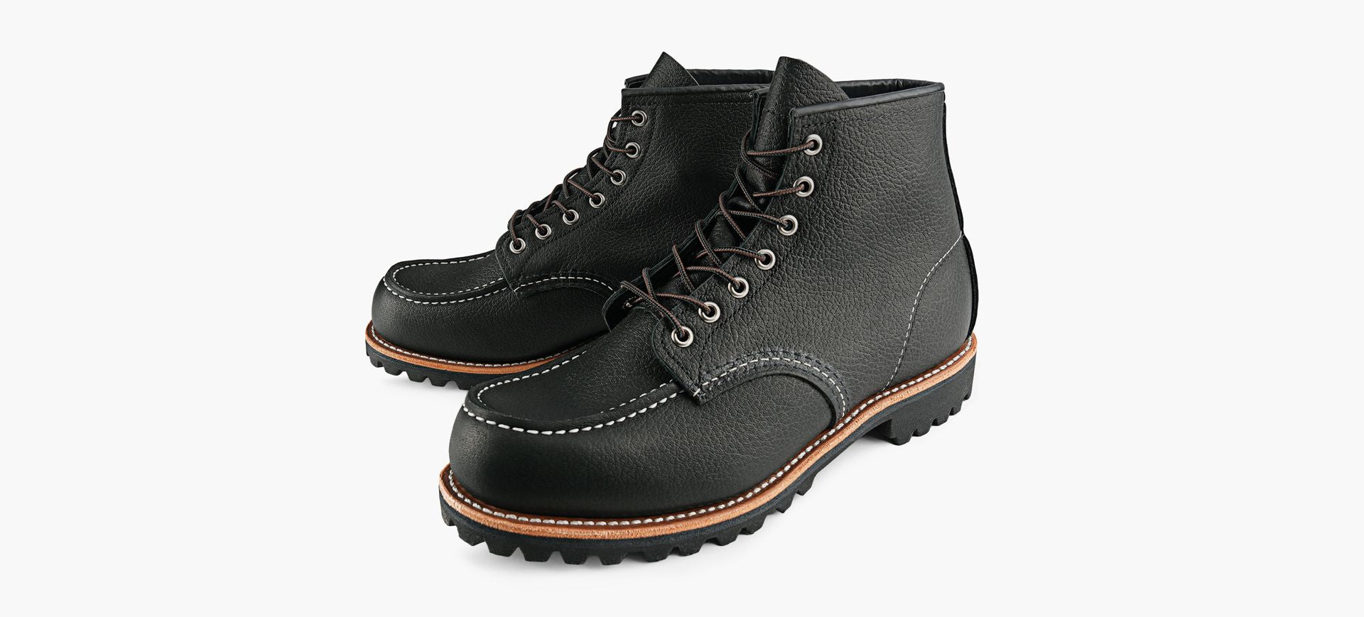 RED WING ROUGHNECK in BLACK view 4