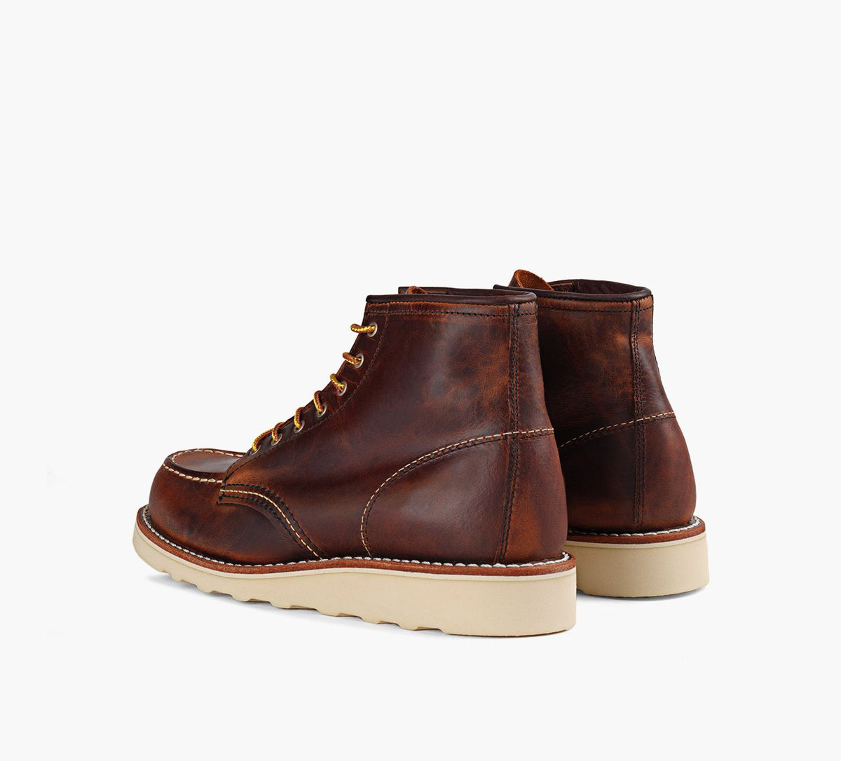 RED WING 6INCHCLASSICMOC in BROWN view 3