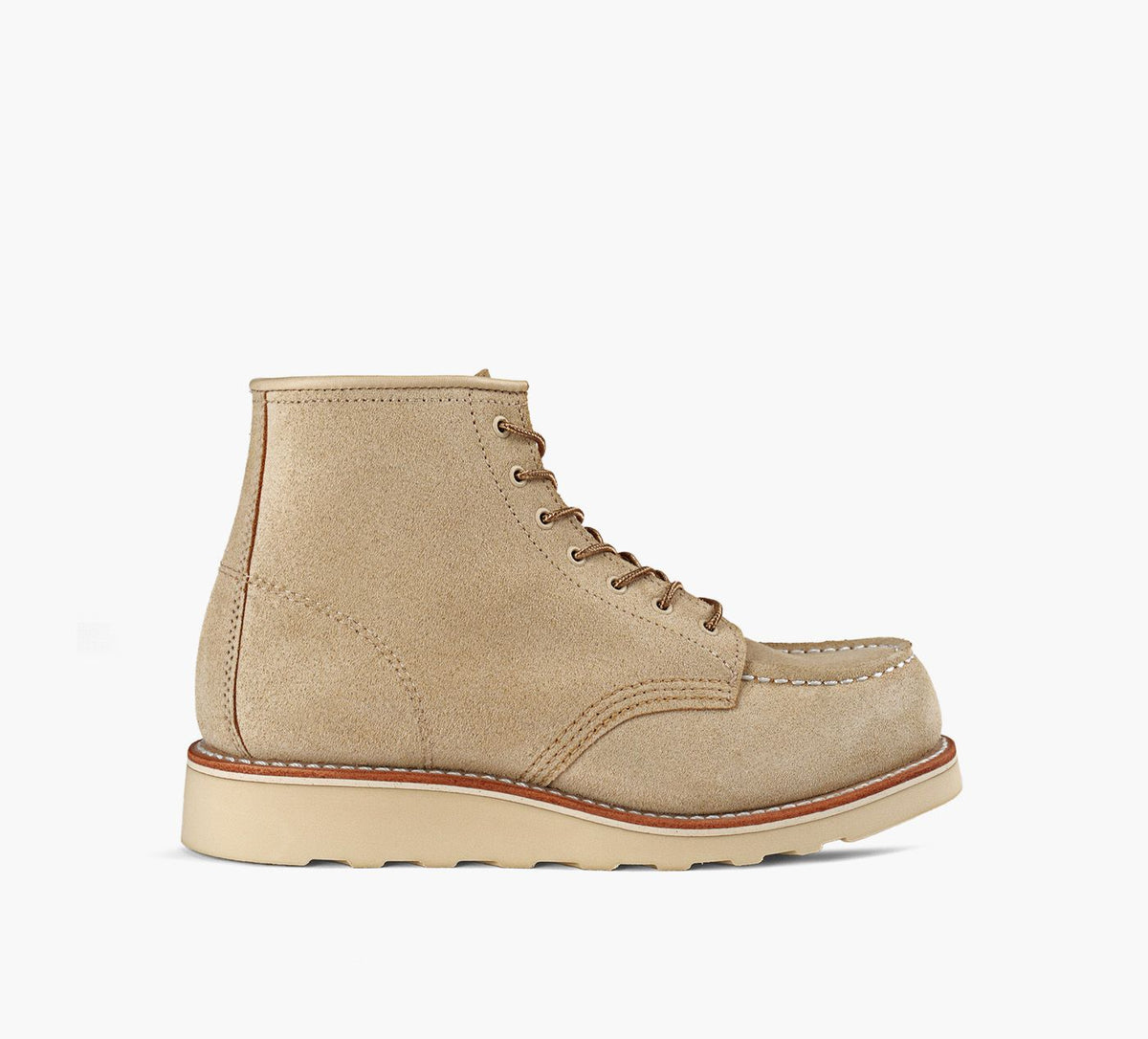 RED WING BOTTE6POUCESCLASSICMOC en TAUPE