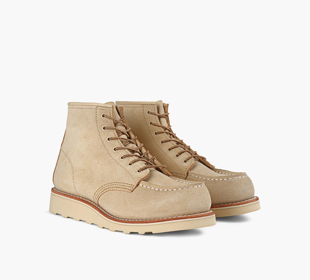 RED WING 6INCHCLASSICMOC in TAUPE view 2