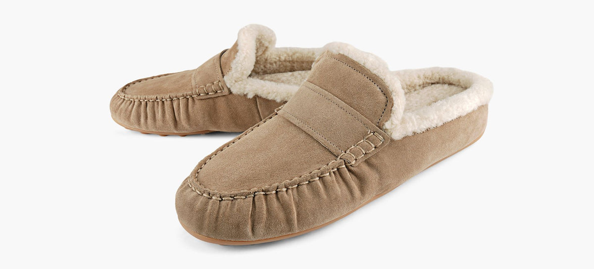 VINCE BERKLEYSHEARLING in TAUPE view 4hero