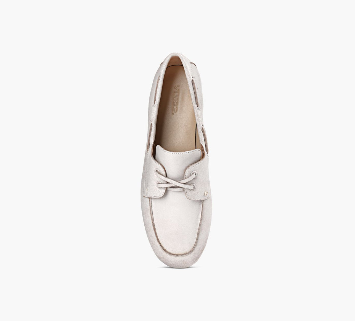 VINCE CHAUSSUREBATEAUMARIN en BLANC vue 1c