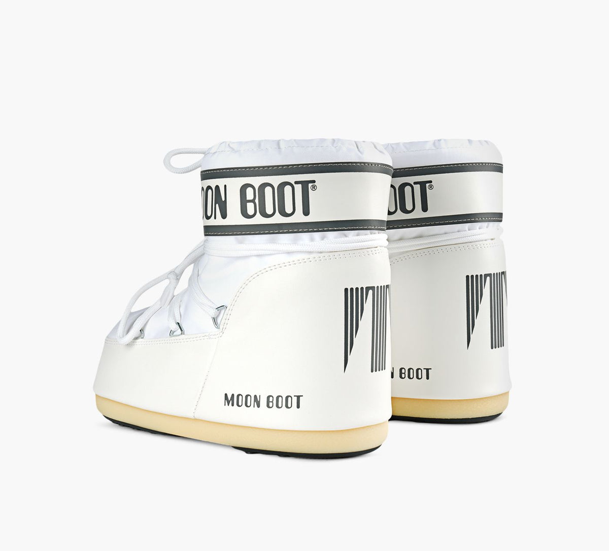 MOON BOOT BOTTEICONLOW en BLANC vue 3