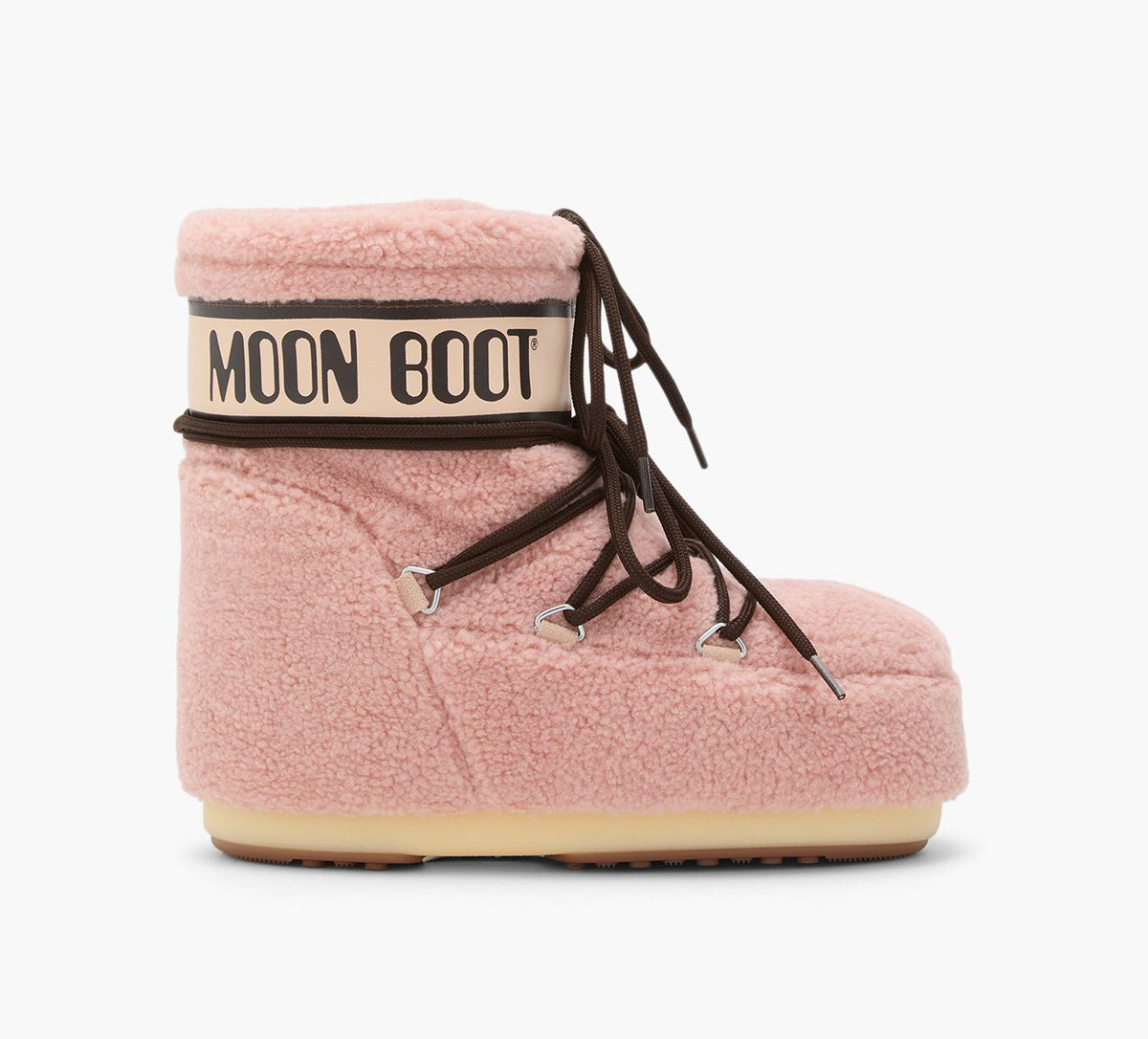 MOON BOOT BOTTEICONLOWENPOLAIRE en ROSE PALE