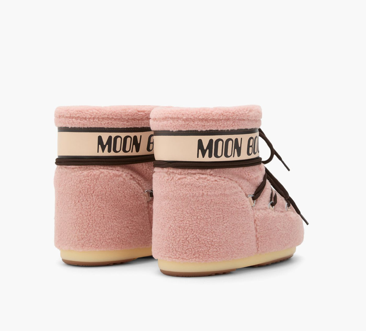 MOON BOOT BOTTEICONLOWENPOLAIRE en ROSE PALE vue 2