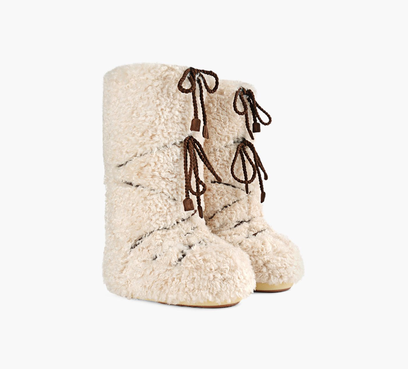 MOON BOOT BOTTEICONEXTRABOUCL en BEIGE vue 2