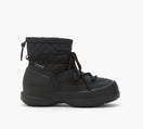 MOON BOOT BOTTEMIHAUTESMEZZALUNAMATELASSES en NOIR