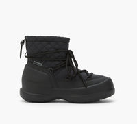 MOON BOOT BOTTEMIHAUTESMEZZALUNAMATELASSES en NOIR