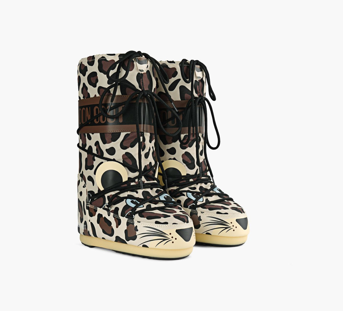 MOON BOOT ICONANIMAL in TAN view 2
