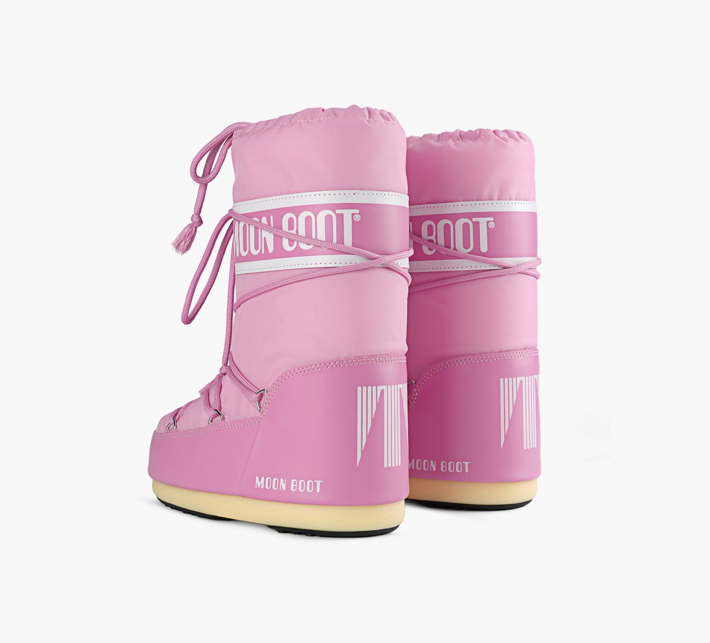 MOON BOOT BOTTEICON en ROSE PALE vue 3