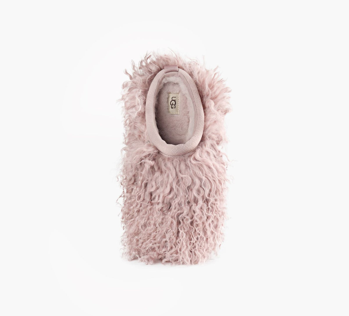 UGG TAZZFLUFFMOMMAMONGOLIAN en ROSE PALE vue 1c