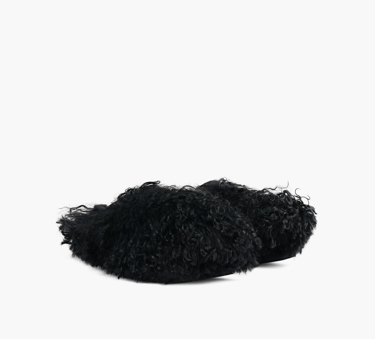 UGG TAZZFLUFFMOMMAMONGOLIAN en NOIR vue 2