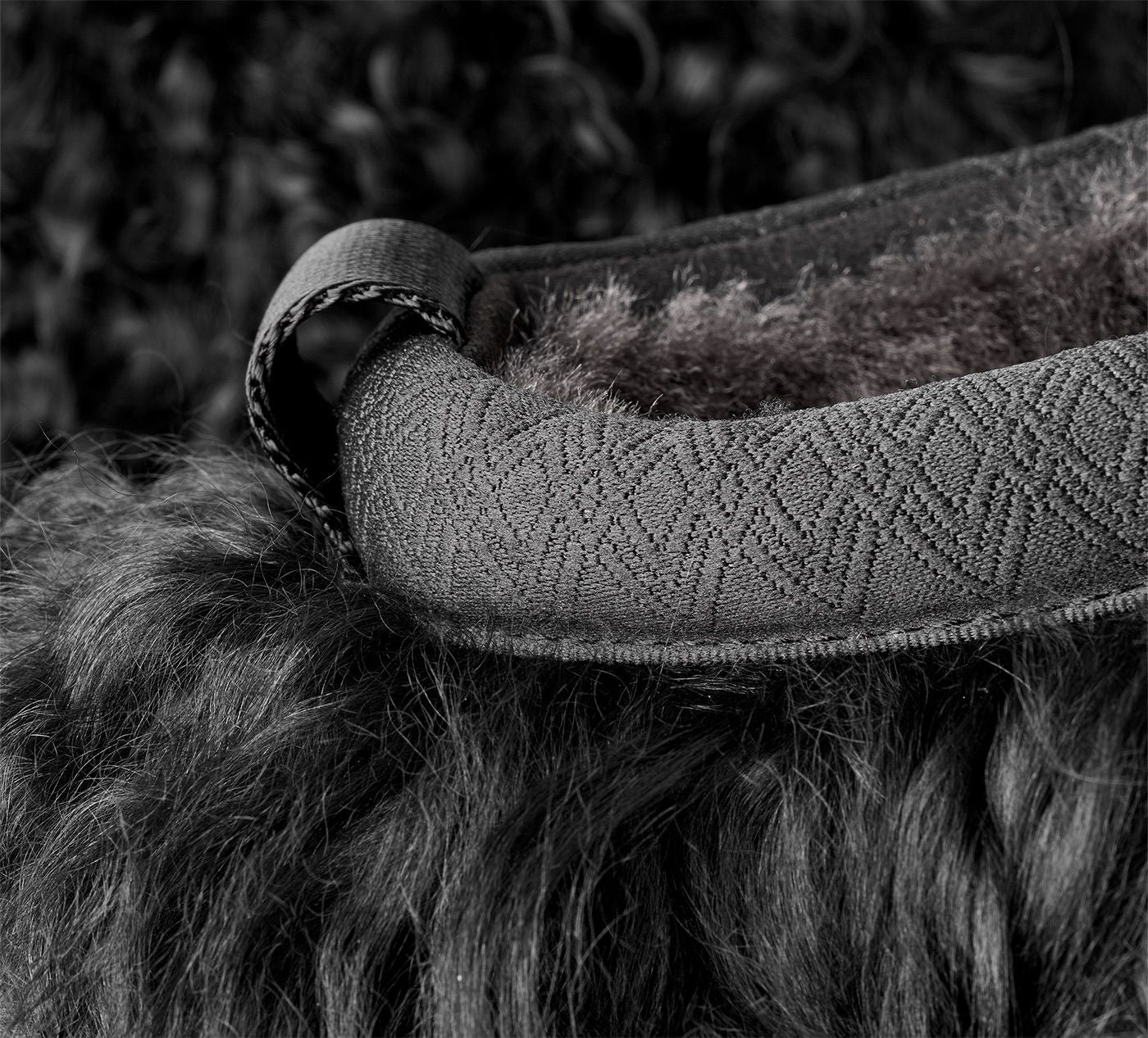 UGG TAZZFLUFFMOMMAMONGOLIAN en NOIR vue 7