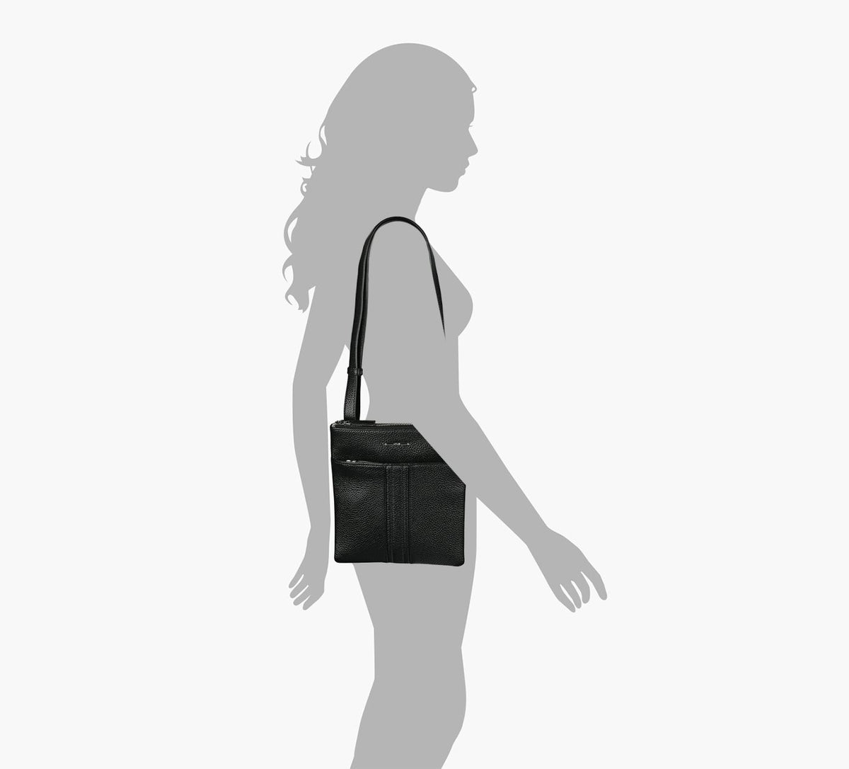 GEOX UCLUDEY in BLACK view 1c