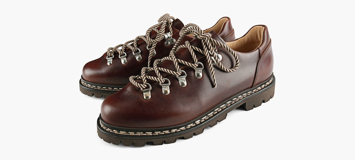 PARABOOT CLUSAZ in BURGUNDY view 4