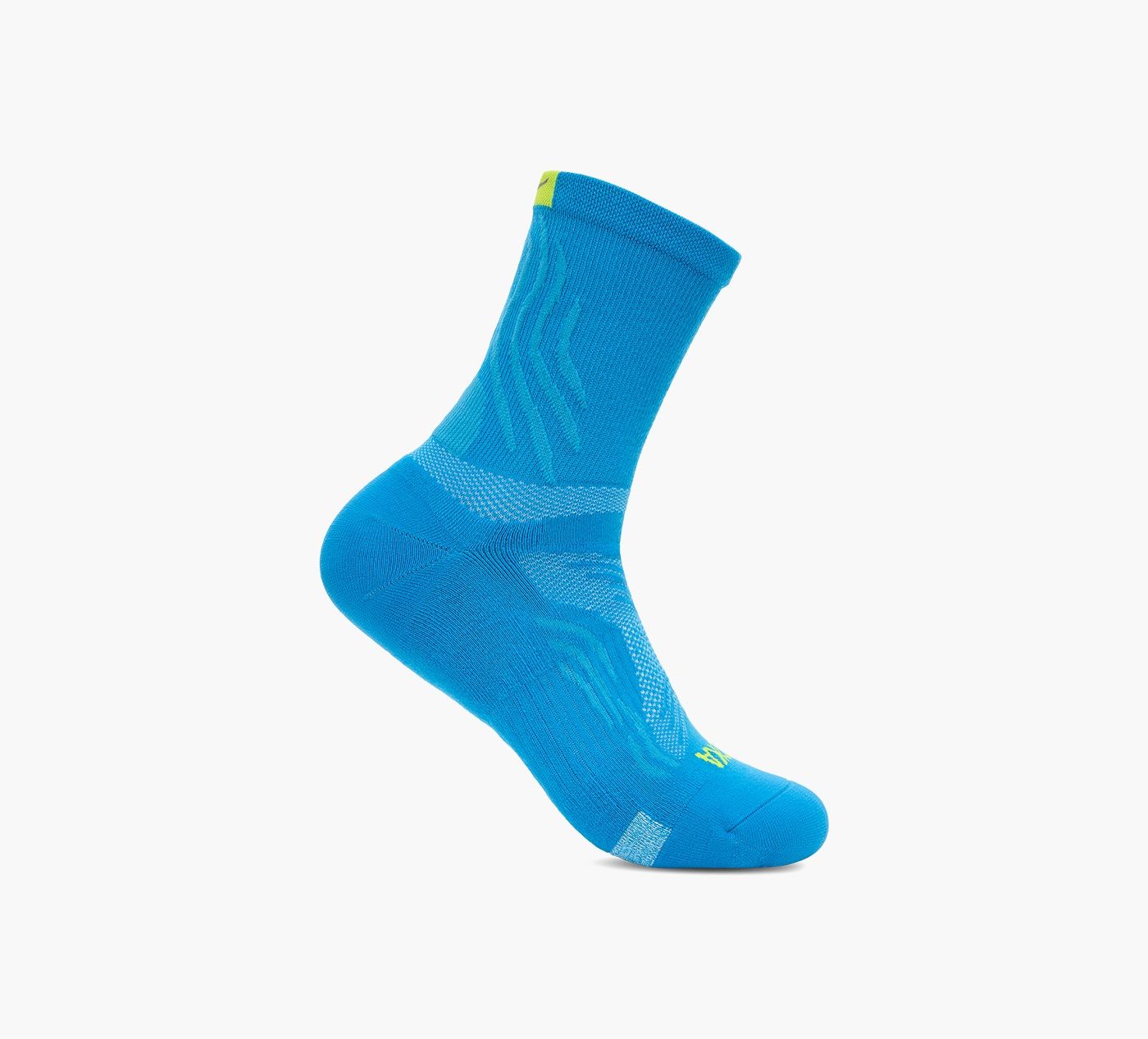 HOKA UNISEXBONDIQUARTERRUNSOCK in BLUE