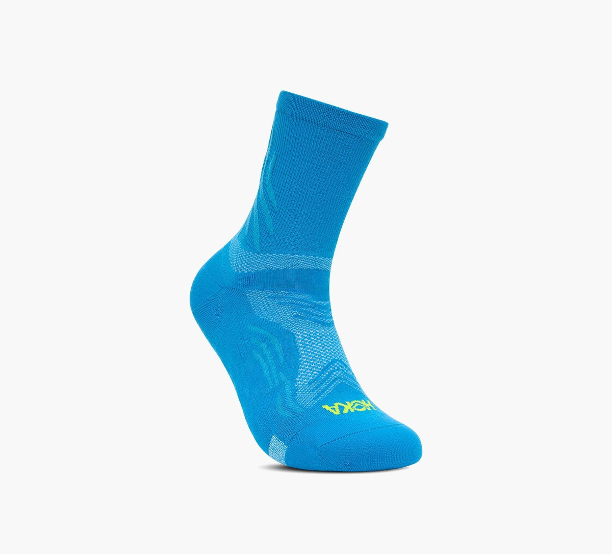 HOKA CHAUSSETTEDECOURSEMIHAUTEBONDI en BLEU vue 2
