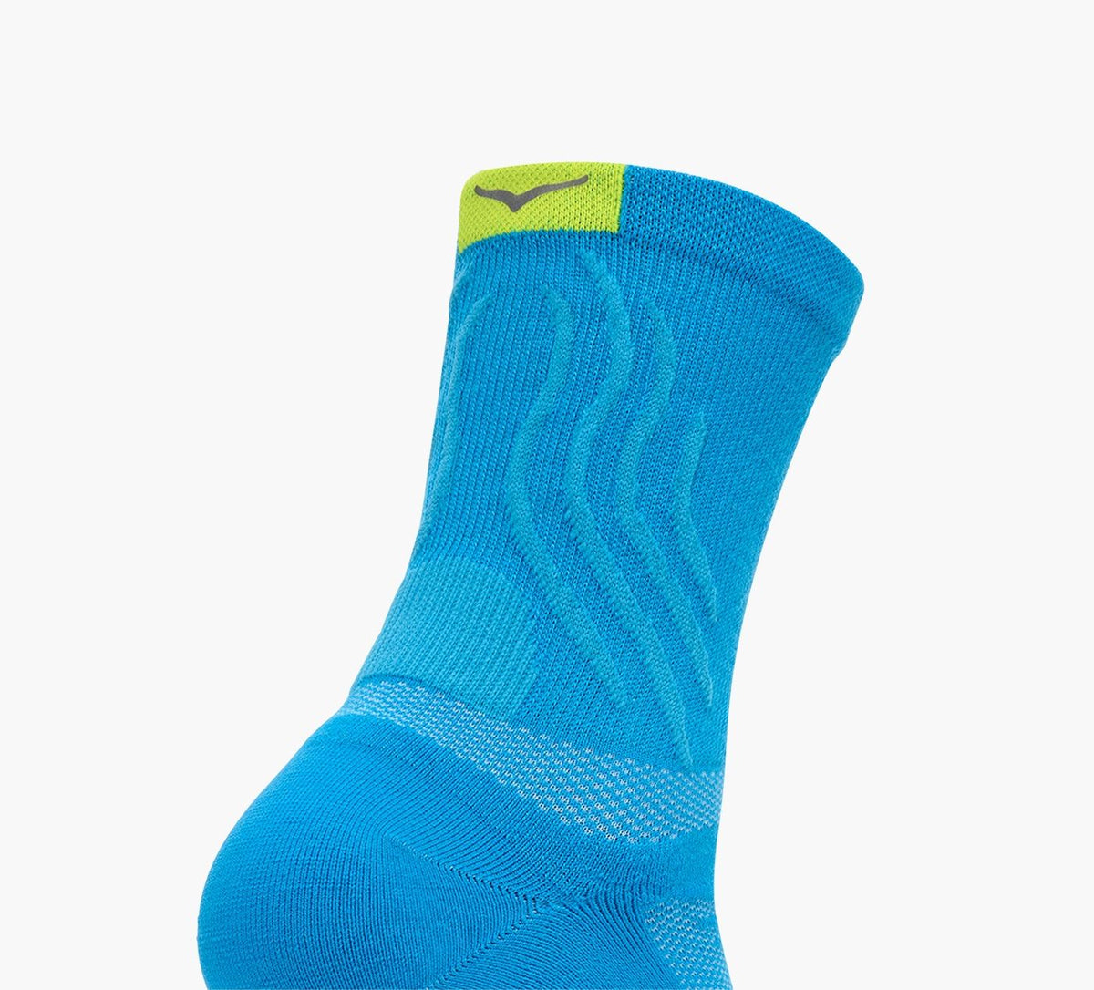 HOKA CHAUSSETTEDECOURSEMIHAUTEBONDI en BLEU vue 4