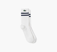 LACOSTE Chaussettesdesportlgresencoton en BLANC