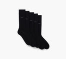 BOSS MENSSOCKS5PACK en NOIR