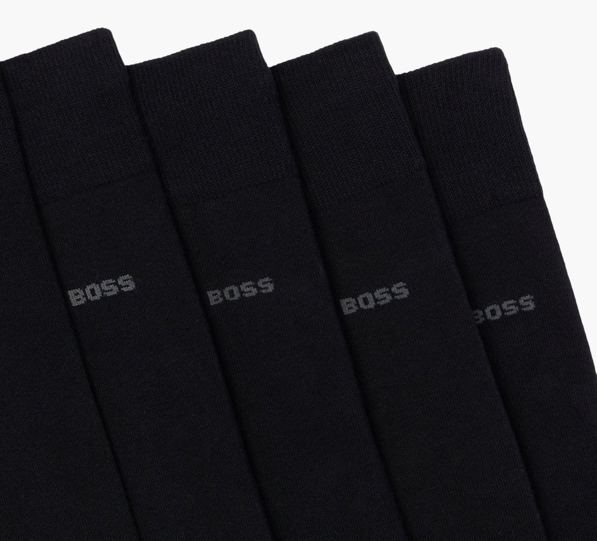 BOSS MENSSOCKS5PACK en NOIR vue 2