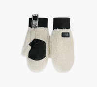 UGG MITAINEFLUFFAVECLOGO en BLANC