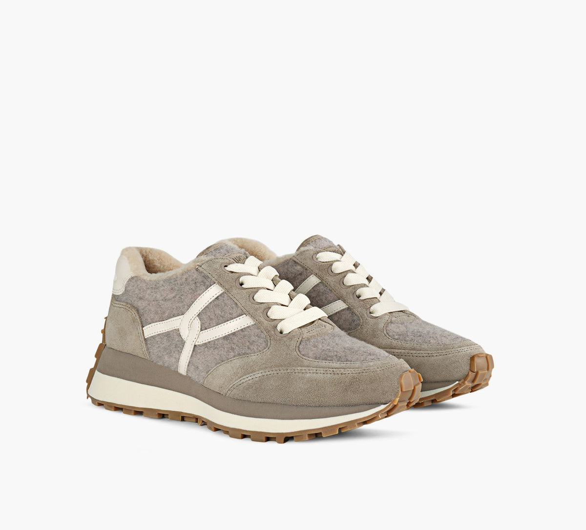 VERONICA BEARD BASKETVALENTINAPEAUDEMOUTON en TAUPE vue 2