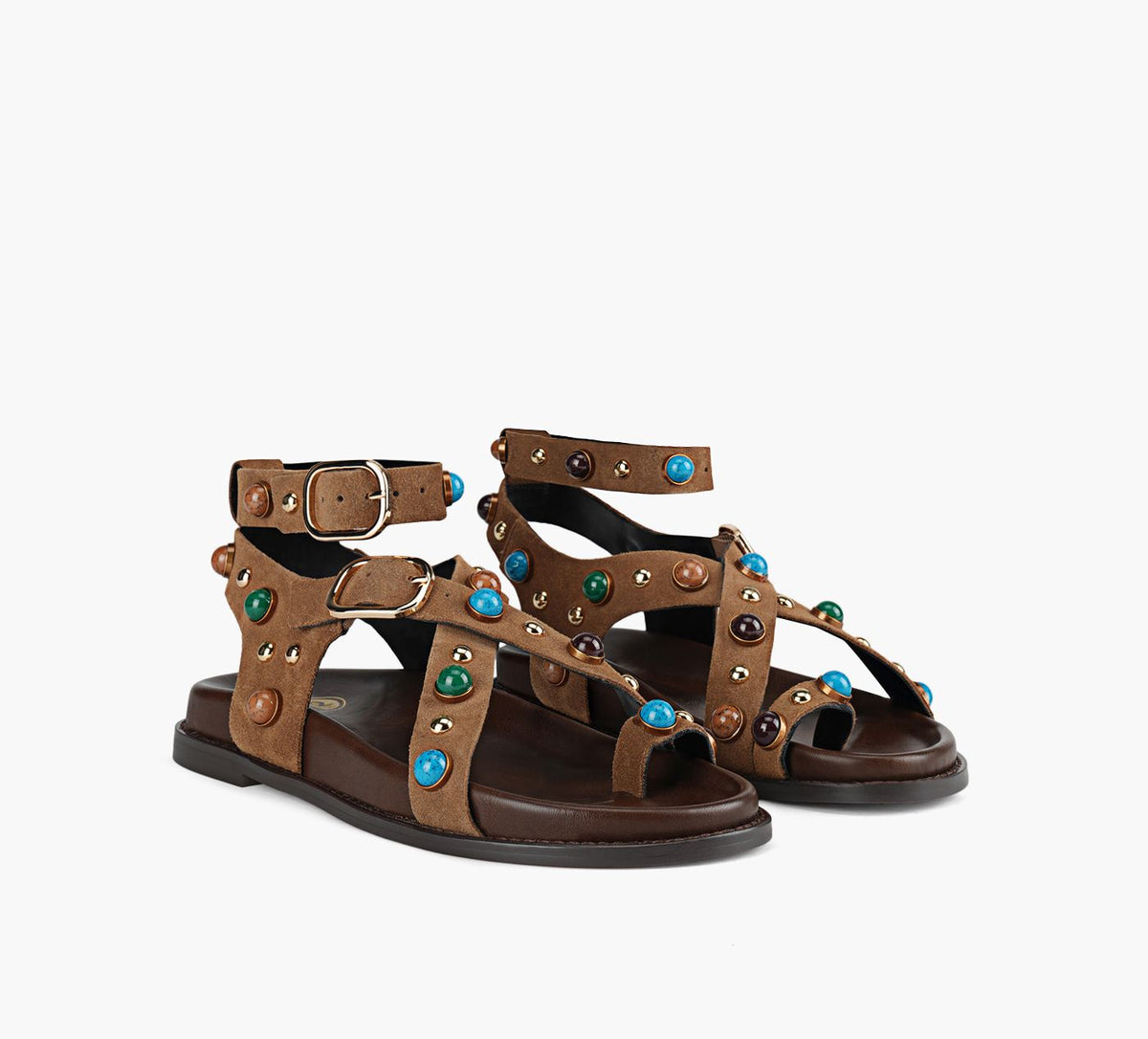 B2 TULUMSANDAL in TAN view 2