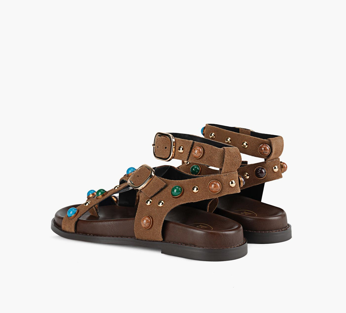B2 TULUMSANDAL in TAN view 3