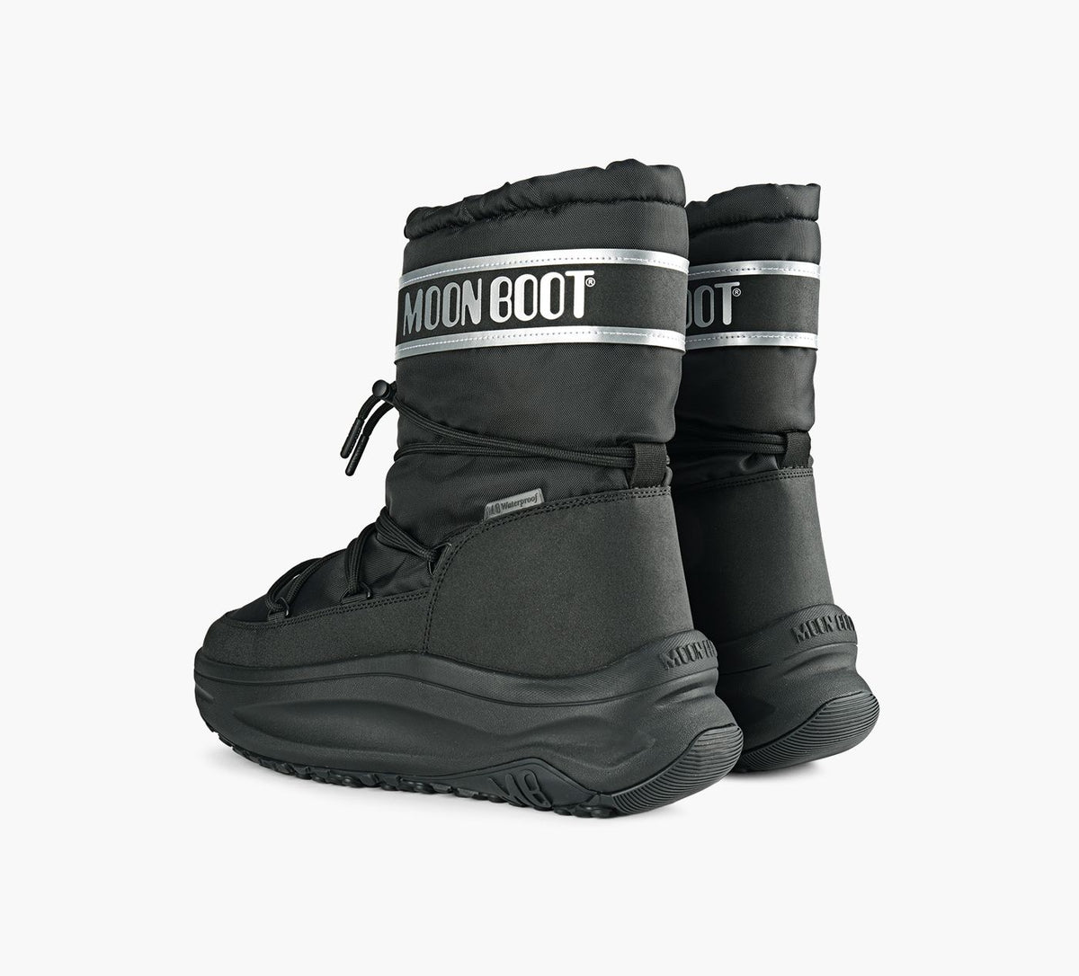 MOON BOOT BOTTEPOLARIMPERMABLE en NOIR vue 3