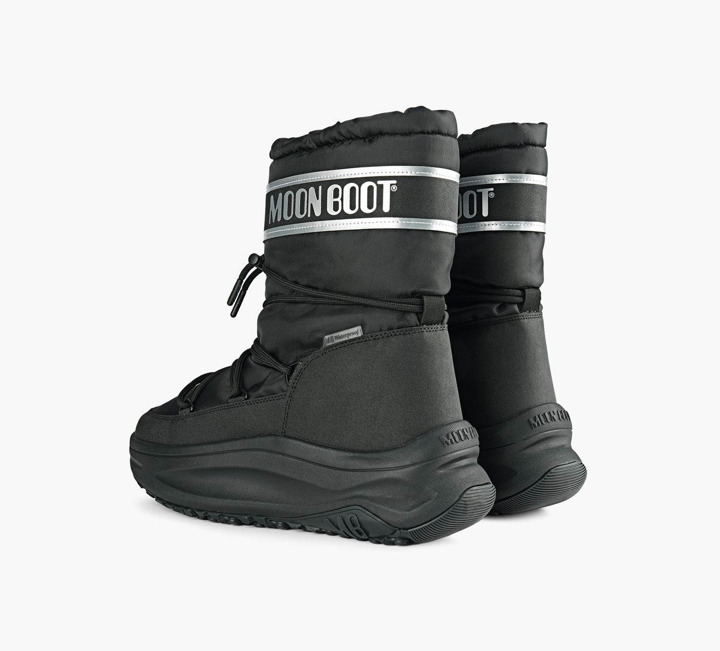 MOON BOOT BOTTEPOLARIMPERMABLE en NOIR vue 3