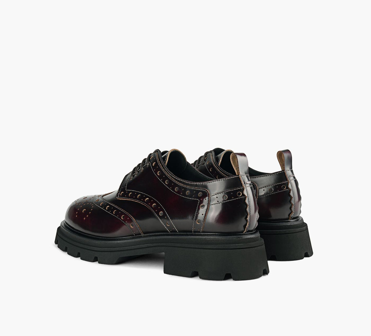 ATTIMONELLI'S DERBYOXFORD in BURGUNDY view 3