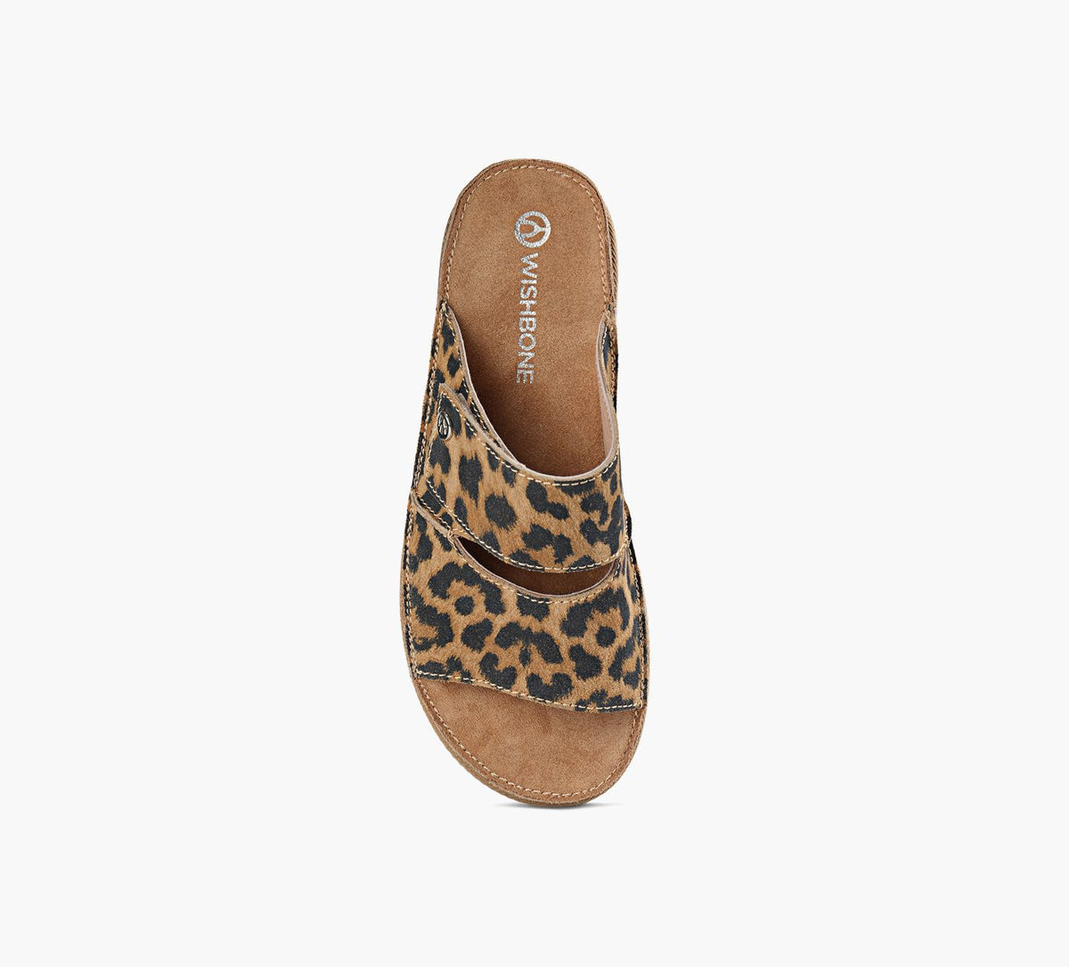 WISHBONE ELLEWEDGESANDAL in TAN view 1c