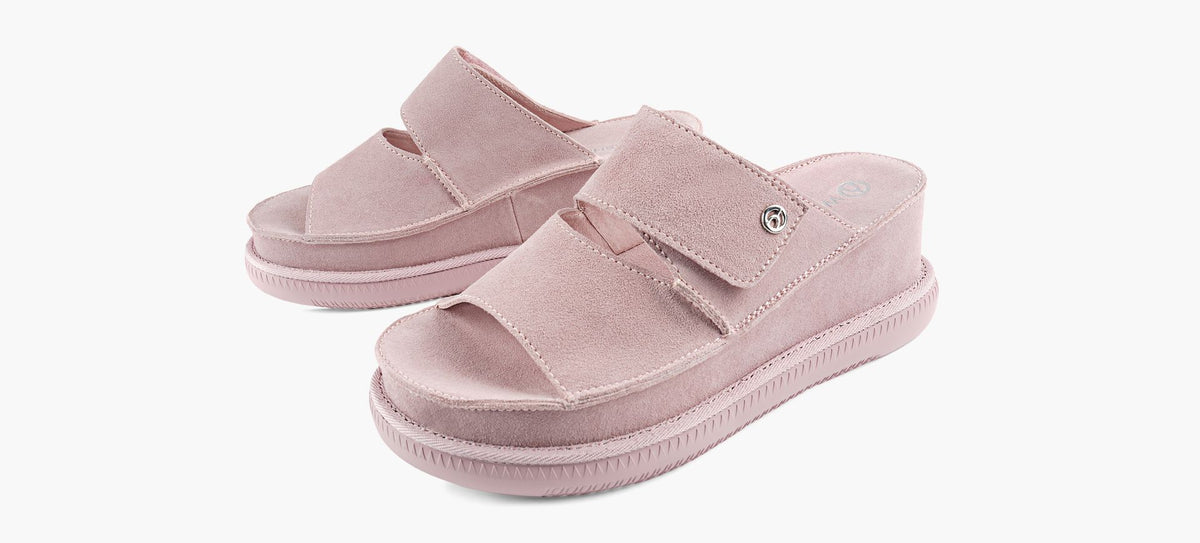 WISHBONE ELLEWEDGESANDAL in LIGHT PINK view 4