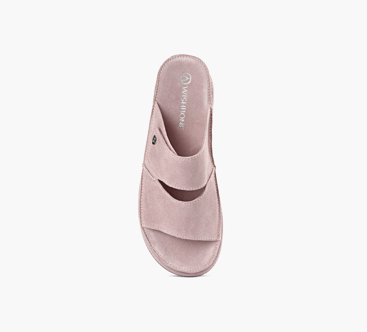 WISHBONE ELLEWEDGESANDAL in LIGHT PINK view 1c