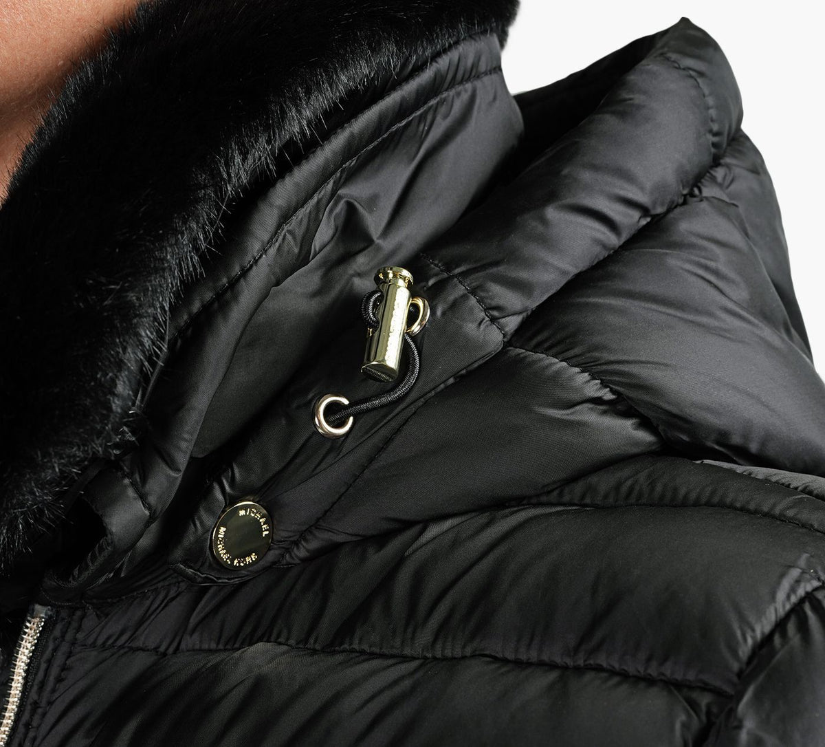 MICHAEL KORS FXFURPACKABLE in BLACK view 6