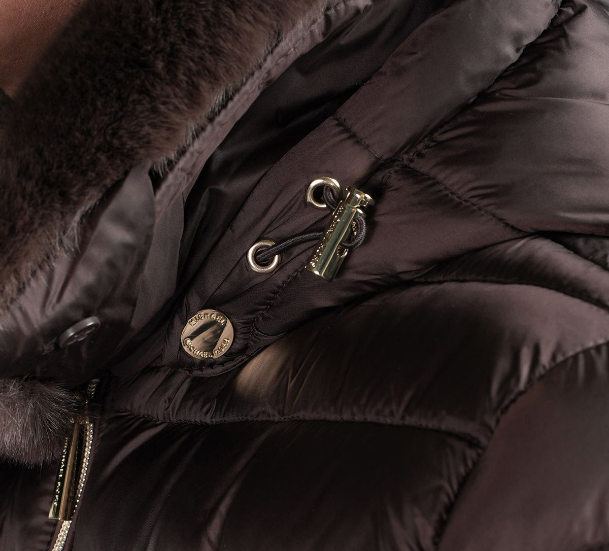 MICHAEL KORS DOUDOUNEFAUSSEFOURRURE en BRUN vue 6