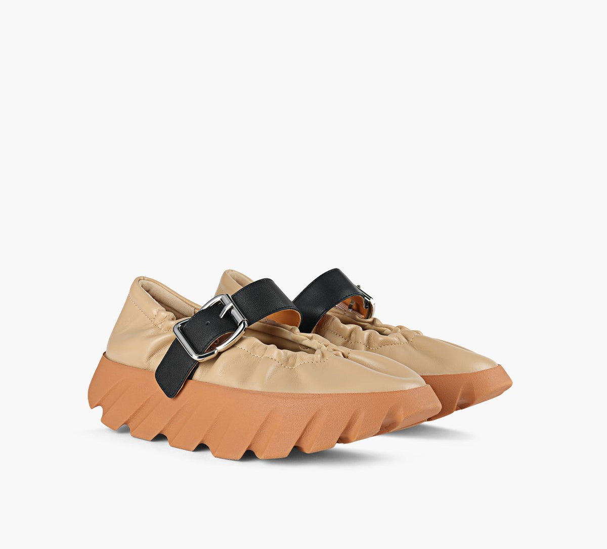 4CCCCEES BALLERINESTURACOVE en BEIGE vue 2