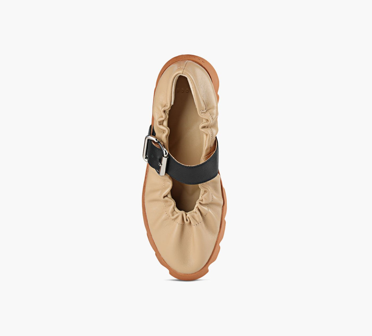 4CCCCEES BALLERINESTURACOVE en BEIGE vue 1c