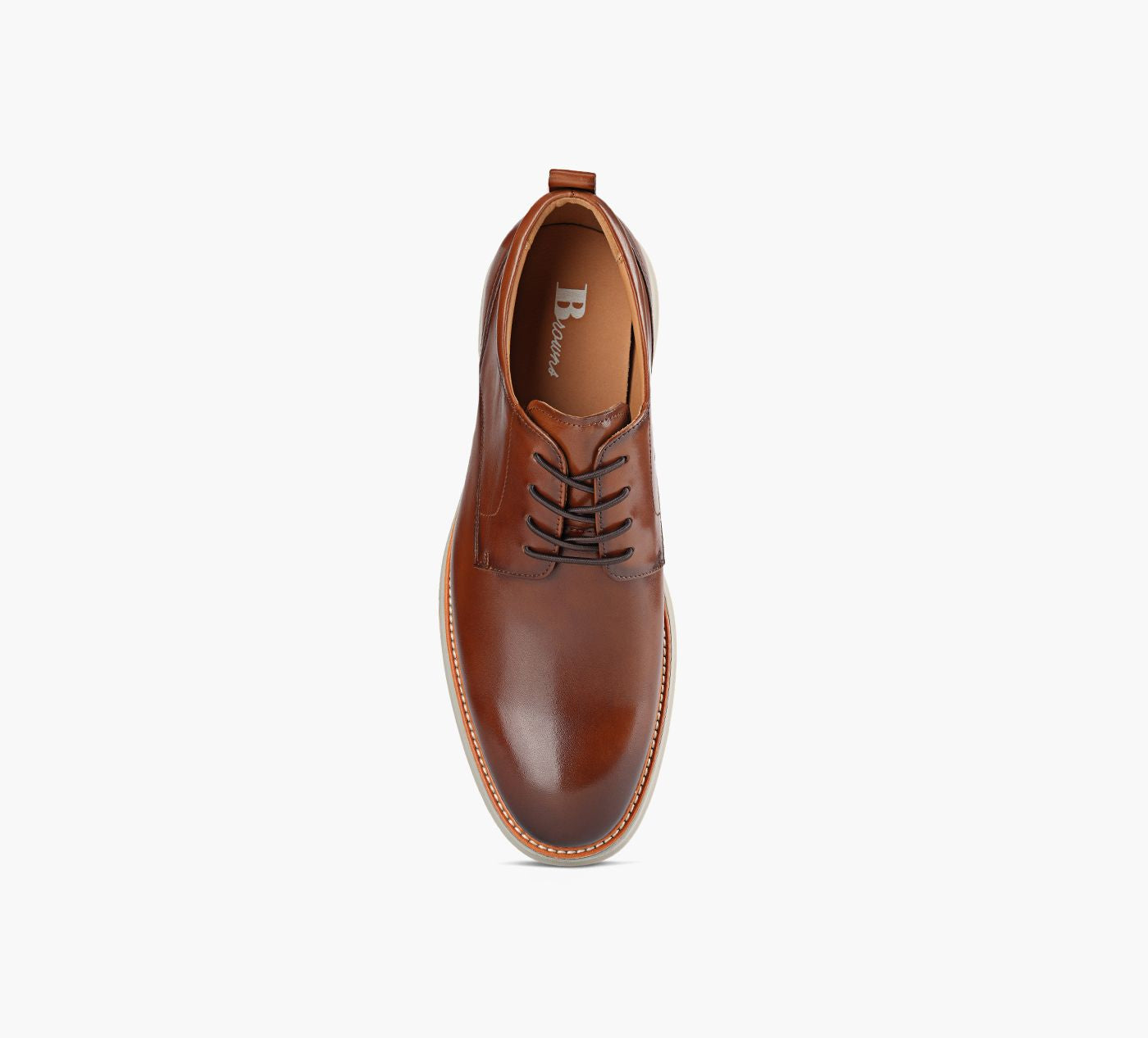 BROWNS NICOLO in TAN view 1c