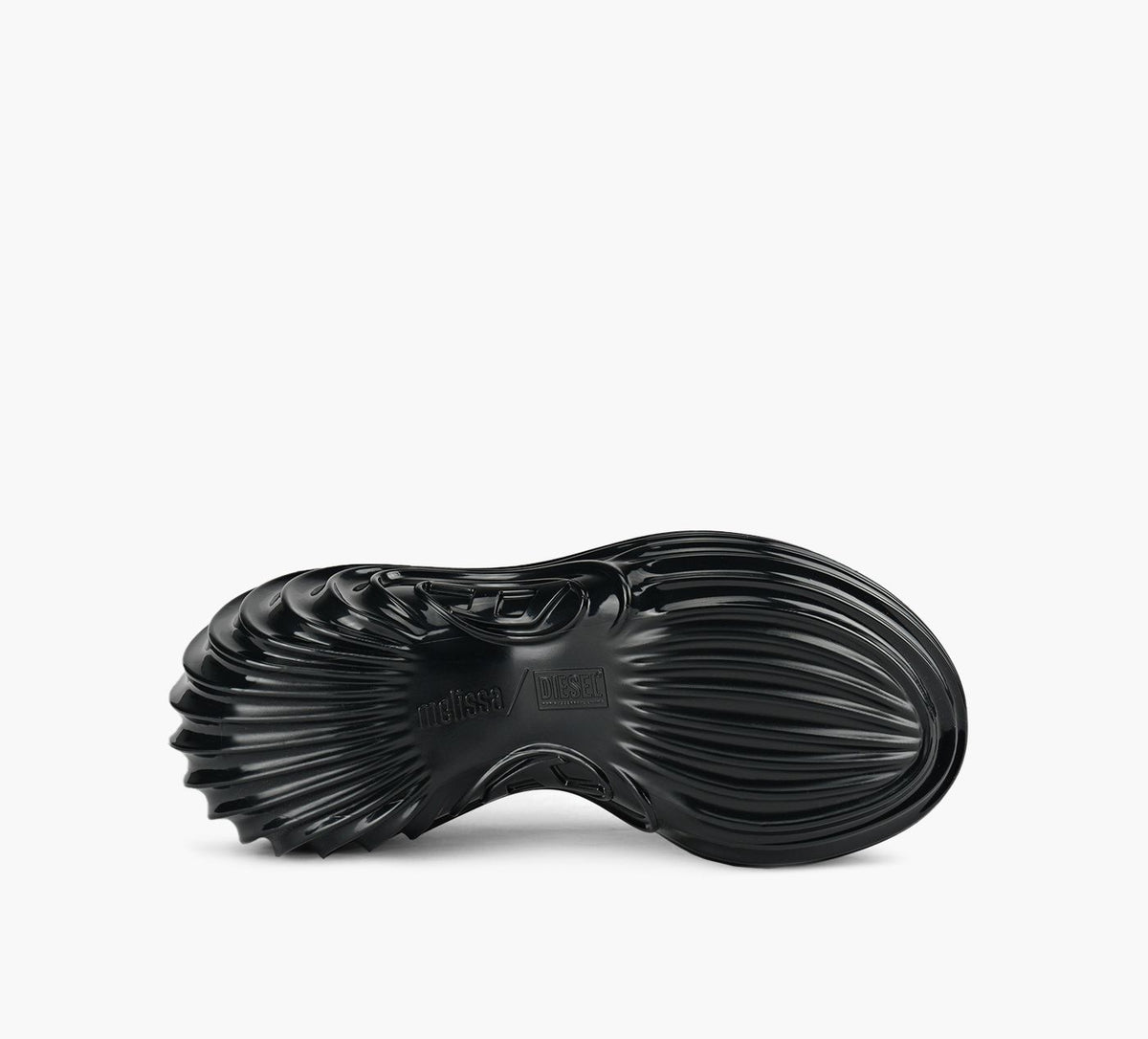 DIESEL PLATEFORMEQUANTUMMELISSAXDIESEL en NOIR vue 6