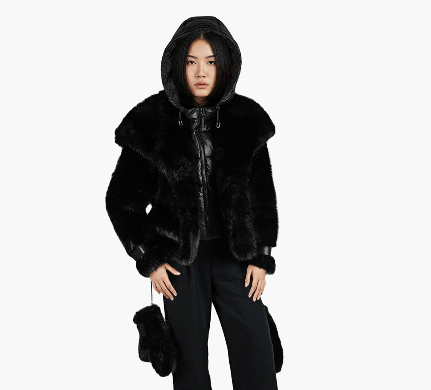 RUDSAK CHLOE en NOIR vue 1c