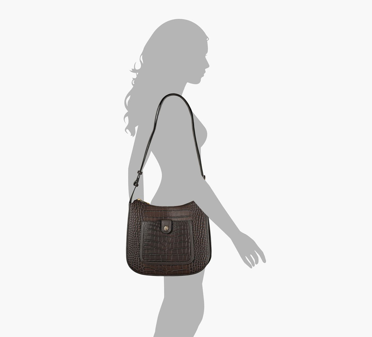 POURCHET BRIDE in BROWN view 2